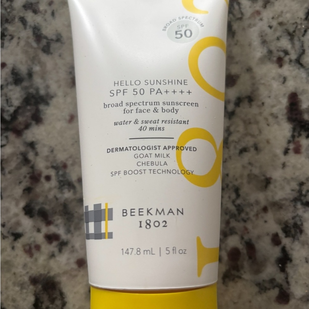 Beekman 1802 Hello Sunshine SPF 50 Sunscreen - - Picture 2 of 4